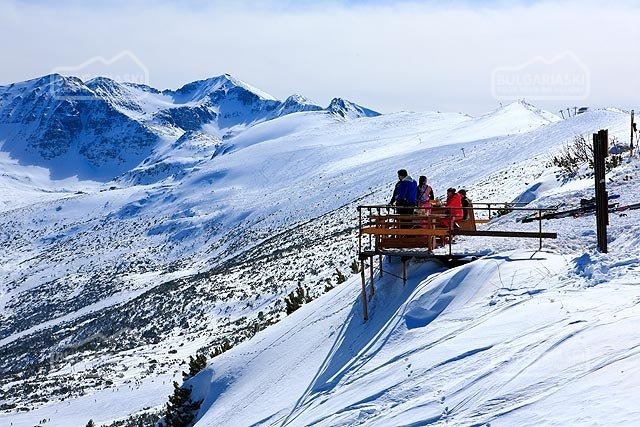 Skiing Borovets At Bulgaria 