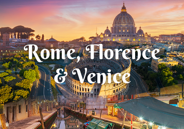 Stories from Rome, Florence, & Venic