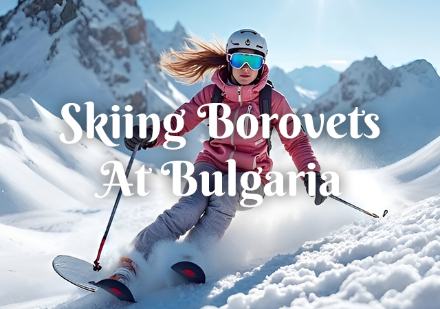 Skiing Borovets At Bulgaria 